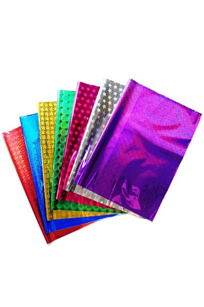 Ambalaj Evi Pachet de pungi cadou metalizate 35x45 Pachet cadou colorat cu ba...