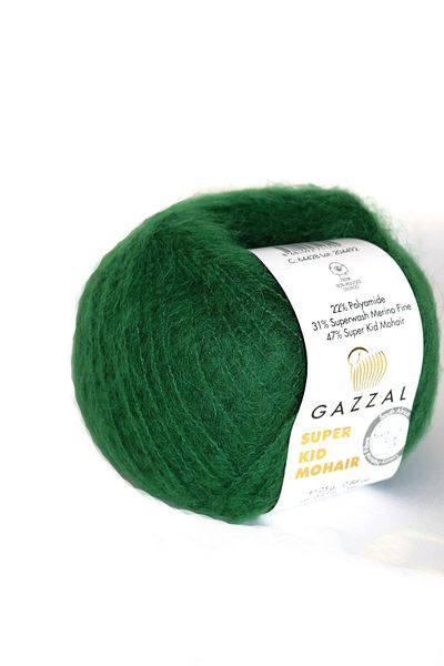 Gazzal Super Kid Mohair 25 Gr 78% μαλλί-22% Pa Μικτό φυσικό πλεκτό νήμα Taka Yarn (64428)