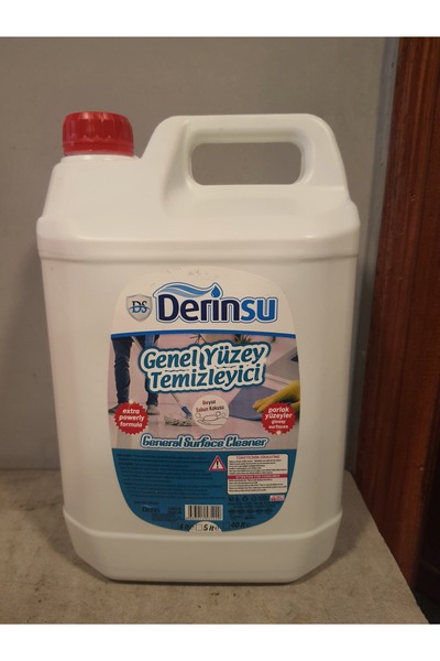 DERİNSU KİMYA 5 LT BEYAZ SABUN KOKULU YÜZEY TEMİZLEYİCİ