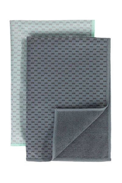 Saban WENKO Mikrofiber çay havluları Miko mikrofiberden yapılmış 2'li set