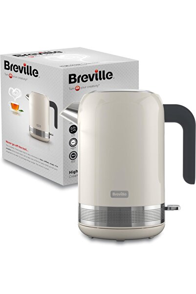 Breville Parlak Elektrikli Su Isıtıcısı ,1,7 Litre ,3kW Hızlı Kaynatma, Paslanmaz Çelik Kettle