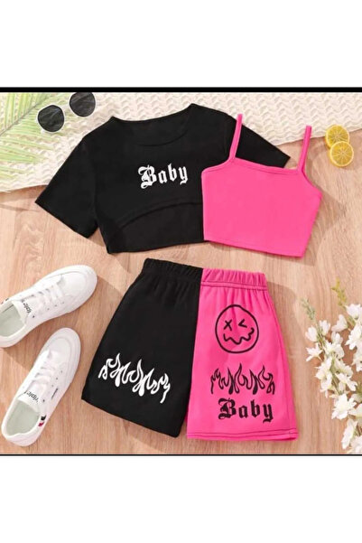 Machetta Παιδικό μωρό εμπριμέ σορτς κάτω και επάνω σετ