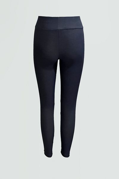 TooHot Jambiere cu talie înaltă de culoare denim