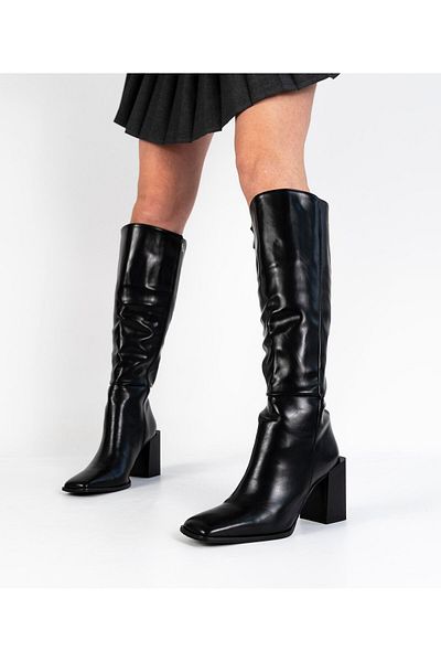 Sibel Durmaz RUT Black Below the Knee Boots
