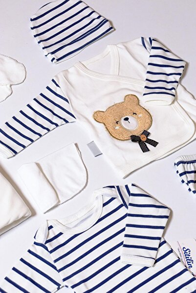 Sitilin Baby Boy 10 Piece Hospital Discharge Set STL6460