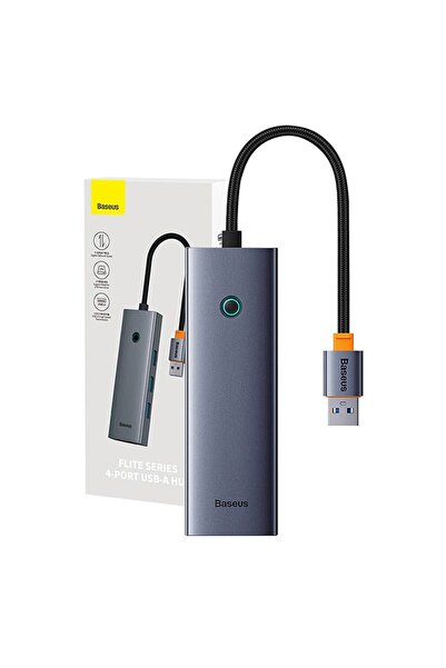 Baseus Ivoomi Baseus UltraJoy 4'ü 1 arada (HUB USB) 3.0, USB-A ve RJ45