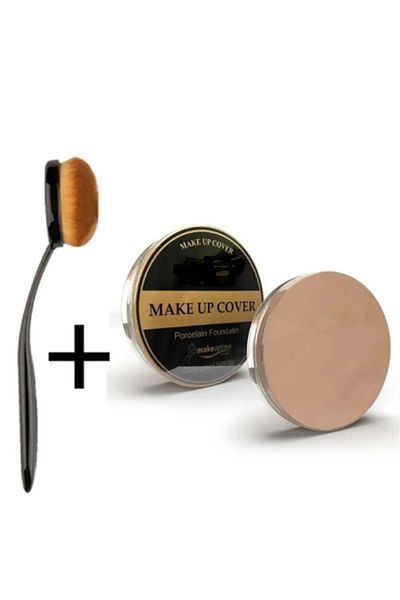 SHILOX Mt Make up Time - 211 Model Classic Spoon Brush, Porcelain Foundation Concealer