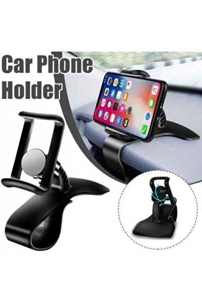 Gösterge üstü telefon tutucu pratik takılan dönebilen telefon tutucu