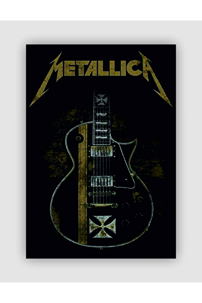fırsatlar diyarı METALLICA Punk Rock Metal Duvar Posteri - Kalın Kağıt - Çerç...