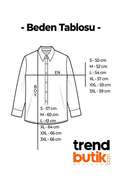 TRENDBUTİKOFFİCİAL Сорочка з крепової тканини з цифровим принтом
