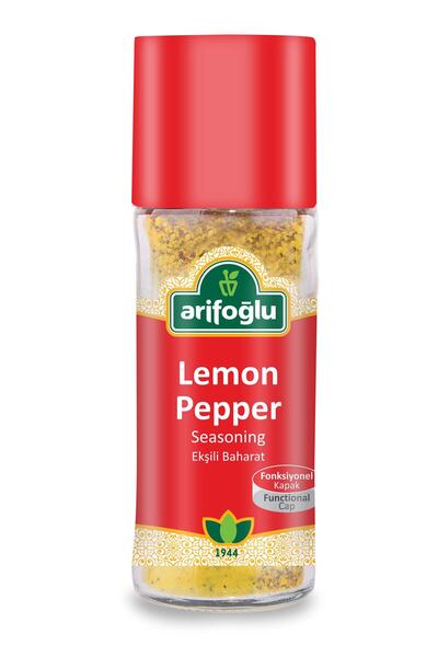 Arifoğlu Lemon Pepper Balık Baharatı 90g (Cam)