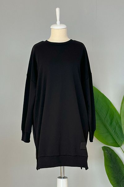 REMSA Soul Basic Sweat Tunic 30644 Μαύρο
