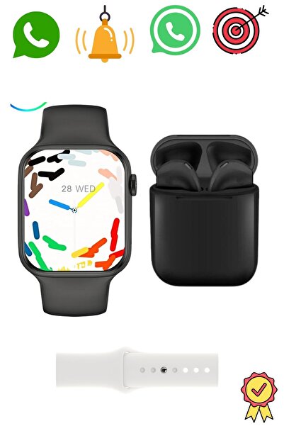 Han-S Bilişim Watch 9 Series Akıllı Saat T900 Pro Max ve Inpods Bluetooth Kul...