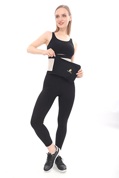 SAUNA SUIT Γνήσιο Unisex Neoprene Belly Sauna Effect Thermal Waist Kemeriefsa