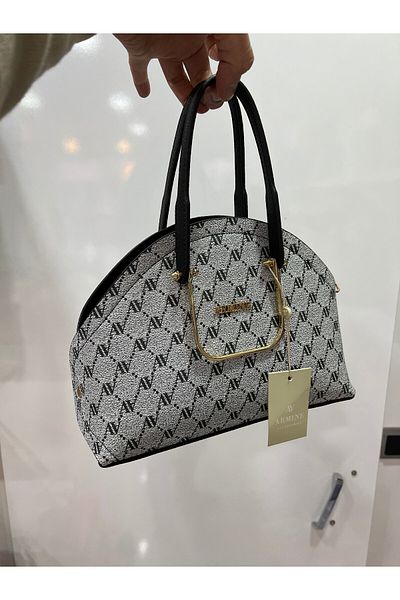 Armine ΤΣΑΝΤΑ ARMINE 965 DOTS ΜΑΥΡΗ