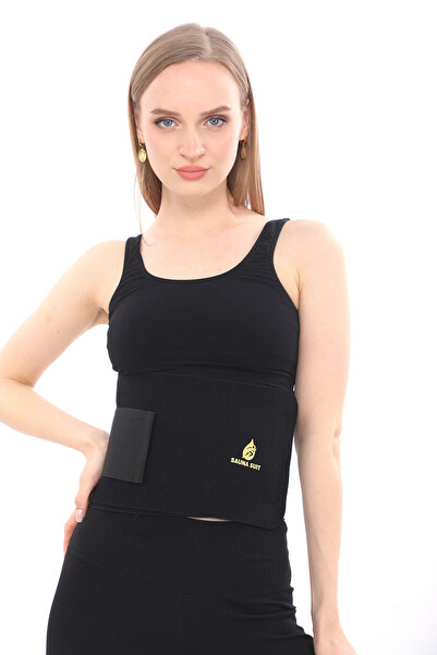 SAUNA SUIT Γνήσιο Unisex Neoprene Belly Sauna Effect Thermal Waist Kemeriefsa