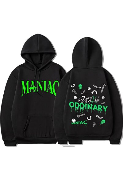 GALASHOP سترة بغطاء للرأس مطبوعة من BTS Oddinary Maniac الكورية