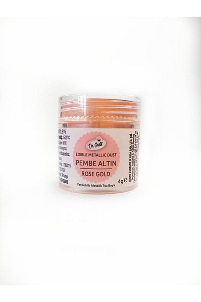 Dr. Gusto Edible Metallic Pink Food Glitter 4 g