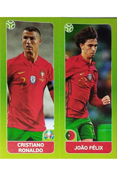 Panini كريستيانو رونالدو - ملصق جواو فيليكس المزدوج