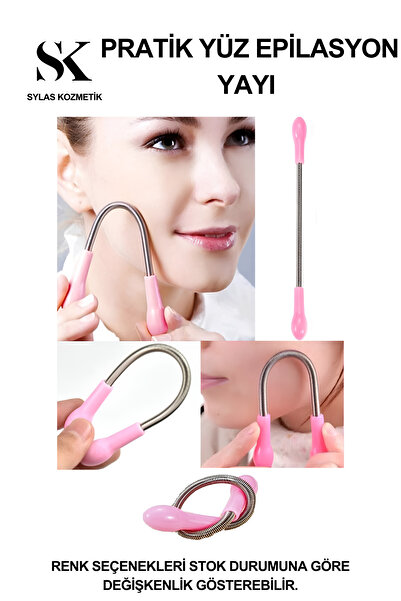 SYLAS KOZMETİK أداة عملية لإزالة شعر الوجه والحاجب والشارب والوجه