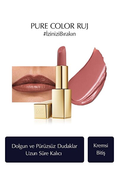 Estee Lauder Kremsi Ruj - Pure Color Creme Lipstick Kremsi, Saten Bitiş -  3....