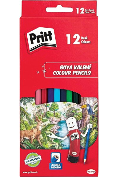 Pritt Dry Paint 12 Pieces Long Cardboard Box