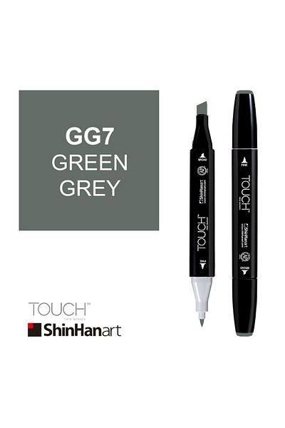 Shinhan Art Art Touch Twin Marker GG7 - Green and Gray