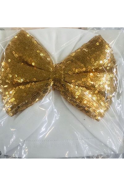 skycott baby girl beret with bow and sequins