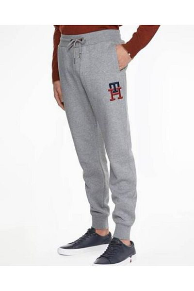 Grey tommy hilfiger sweatpants online