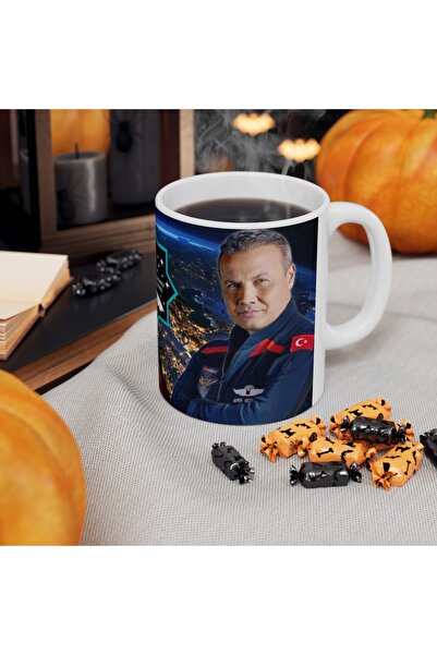 space memory manned first space mission mug cup Alper Gezeravcı mug cup head mug cup