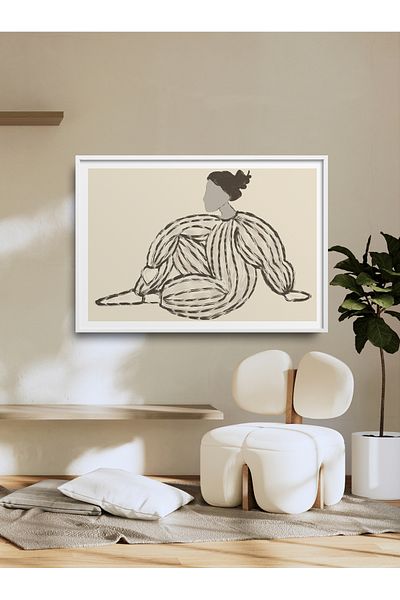 HOMEPACK Pictură orizontală cu un singur cadru Pictură poster modernă TK/426