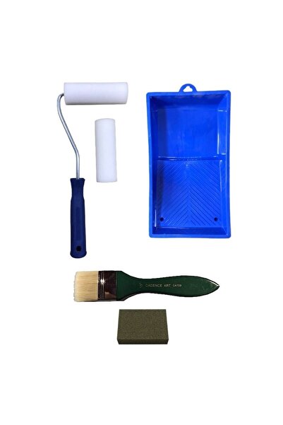 Buhobi Cadence Boya Sünger Rulo Fırça Seti 6 Parça