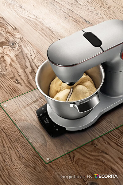 Decorita Mikser Altı Cam Stand | Tezgah Üstü Cam Stand | Saydam | 30cm X 40cm