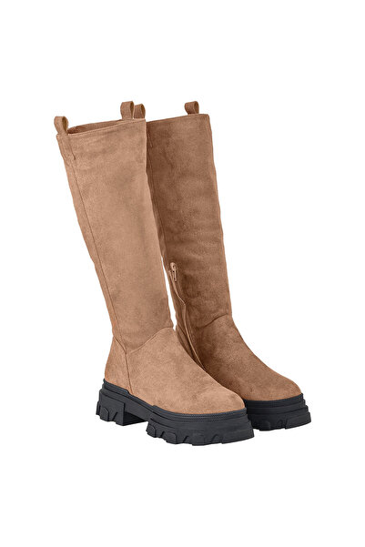 NOOSY Καφέ Γυναικείες Μπότες