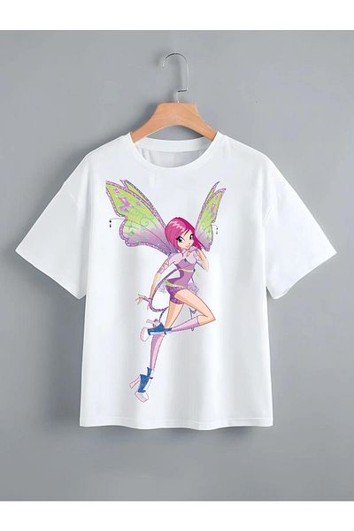 Pisa Art Детска тениска с щампа на Winx Club Tecna Muisa