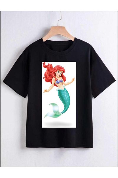 Pisa Art tricou pentru copii cu imprimeu sirena