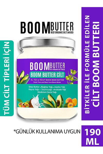 BOOM BUTTER Skin Care Oil Dual Pack