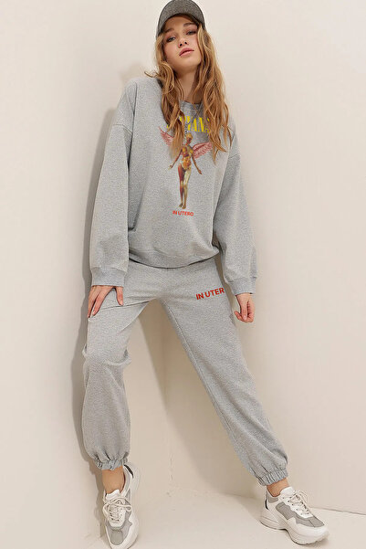 ZEMLİYA Σετ αθλητικής φόρμας Nirvana Printed