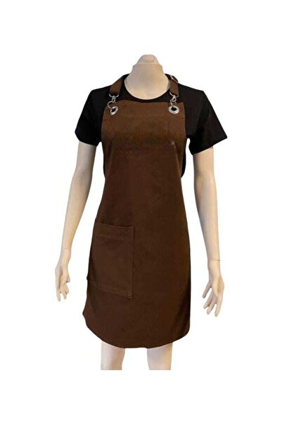 ÖNLÜK SEPETİ مريلة مطعم مقهى مع جيوب معلقة موديل تريند للمطبخ للموسم الجديد