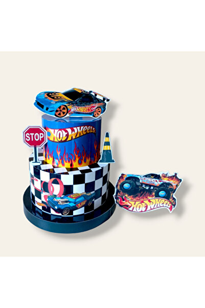 Surpriscake Hotwheel Temalı Maket Pasta