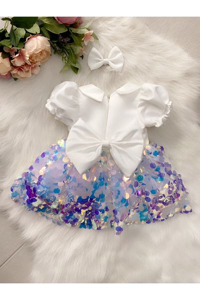 İlknur Karaca Design Φόρεμα γενεθλίων White Mermaid