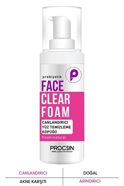 PROCSIN Canlandırıcı Yüz Temizleme Köpüğü 150 ml