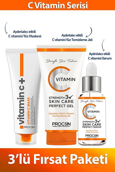 PROCSIN Brightening Vitamin C Set
