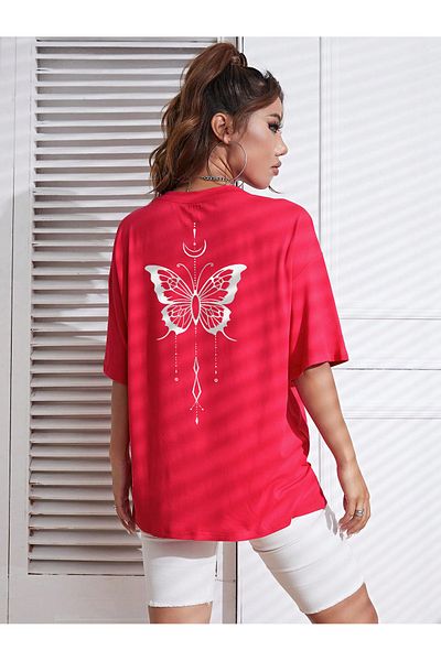 DAXİS Sportwear Company ΓΥΝΑΙΚΕΙΑ ΠΛΑΤΗ ΠΕΤΑΛΟΥΔΑ ΤΥΠΩΜΕΝΟ T-SHIRT DAXIS Sportwear Company