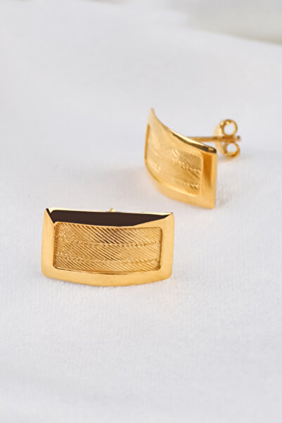 BlackSea Trabzon Hasırı 3 sıra Klipsli Küpe