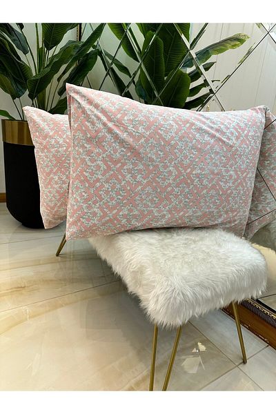Özcan Ev Tekstil Комплект златисти калъфки за възглавница от 2 бр. 100% памук