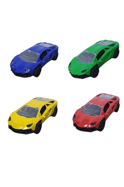 Genel Markalar Mlvx Çek Bırak Metal Araba Lamborgini - Ilk005 - Sarı Mlv Blsm