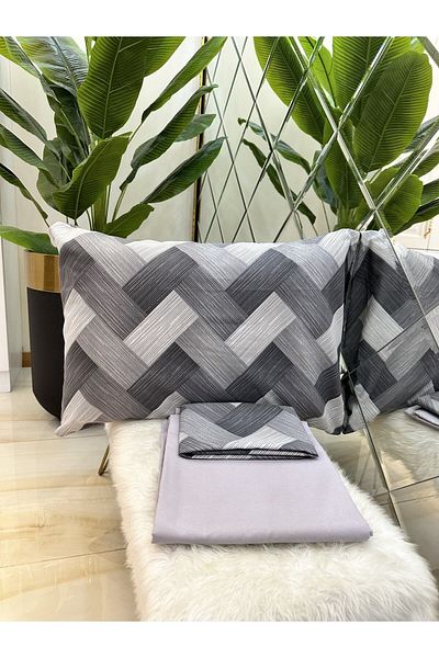 micoton Life Single Sheet Pillow Set Gray