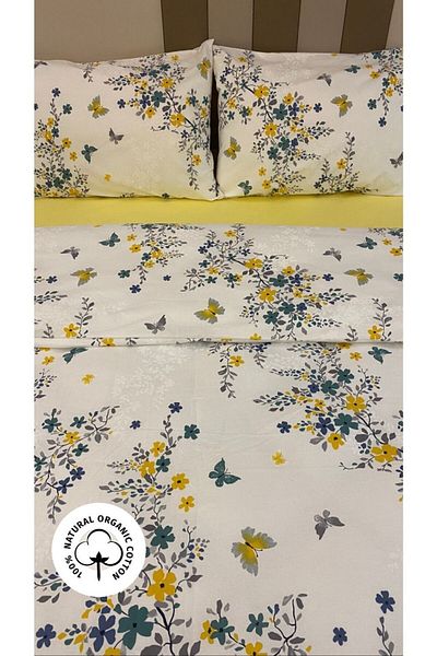 Özcan Ev Tekstil 100% Cotton Double Duvet Cover Set