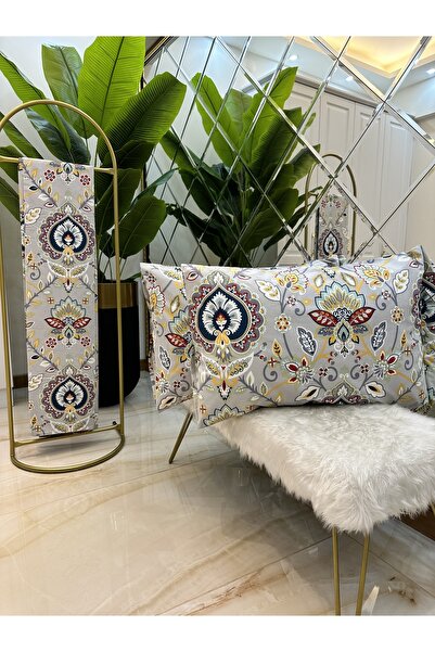 micoton طقم غطاء لحاف مزدوج من القطن 100% باللون الذهبي - غطاء وسادة